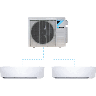 Daikin CIRRA Ductless Heat Pump.