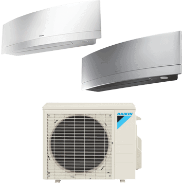 Daikin EMURA Ductless Heat Pump.