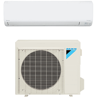 Daikin POLARA Wall Mount Ductless Heat Pump.